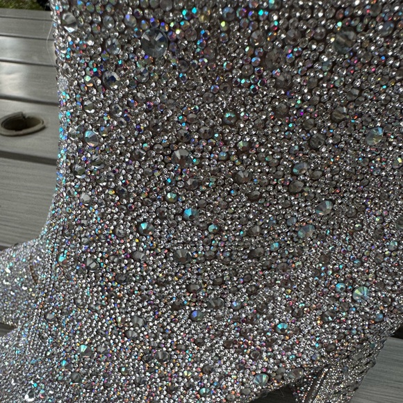 Betsey Johnson Sparkly Boots – Size 9 - Picture 12 of 13